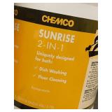 CHEMCO Sunrise 2-EN-1 2-in-1 Dish & Floor Cleaner 1 Gal (Lot of 2)