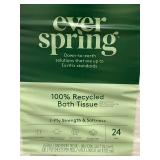 Ever Spring 24-Roll 2-Ply Bath Tissue - 800 Sq Ft, 300 Sheets/Roll