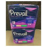 Prevail Daily Underwear - Women, 16 Count, Extra Large (Lot of 2)