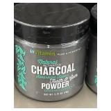inVitamin Natural Activated Charcoal Tooth & Gum Powder Spearmint- 8 Pack