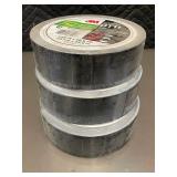 3M DT11 Heavy Duty Duct Tape 11 Mil Black PN 98119 - 1.88 In x 59.9 Yd (Lot of 3)