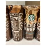 ARAB 2 - Starbucks Cold Brew Vanilla Sweet Cream Cans 11 FL OZ (Lot of 5)