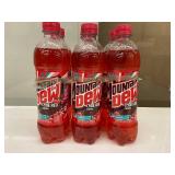 PLST 3 - Mountain Dew Code Red Cherry 3-Pack 500 mL Bottles