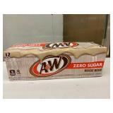 PLST 2 - A&W Root Beer 12-Pack Zero Sugar Caffeine Free