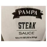 VT 3 - Steak Sauce - Pampa - 12 Bottles (11 oz Each) - Bulk Wholesale (132 oz)