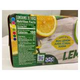 PLST 1 - DOLE Lemonade 12-Can Carton - 12 oz Cans - Real Lemon Juice and Real Sugar