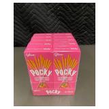 FL 3 - Glico Pocky Strawberry Cream Covered Biscuit Sticks - 40 pkgs (4x10)