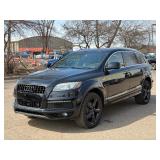 2013 AUDI Q7 3.0T QUATTRO S LINE PRESTIGE *All Wheel Drive | No Accidents Reported | 118k Miles* (NO RESERVE)