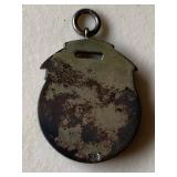 Antique Luang Seng Shanghai Municipal Police Enamel Medal Boxed 16.5g