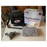 Sony PlayStation PS1 SCPH-7501 Boxed Console w/ Controller Cords Untested