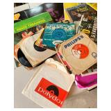 Vintage Vinyl Record Collection LPs & 45s Elvis K-Tel Webb Pierce