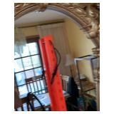 Ornate Triple Oval Wall Mirror Bronze-Tone Rococo Style, Good