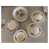 Assorted English China Serving Pieces Wedgwood Royal Albert Hornsea