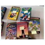 Nintendo NES Box & Manual Lot TMNT Mario 3 Battletoads Game Genie