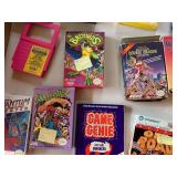 Nintendo NES Box & Manual Lot TMNT Mario 3 Battletoads Game Genie