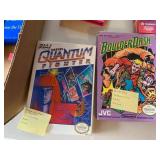 Nintendo NES Box & Manual Lot TMNT Mario 3 Battletoads Game Genie
