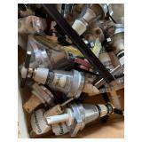 Vintage Non-Drip 1/5 Gill Pub Spirit Optic Dispensers Mixed Lot As Found