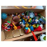 Mixed Kids Toy Lot Voltron Robot Airplane Mr Potato Head Figures