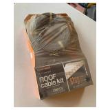 Easy Heat Roof Cable Kit De-Icing Heat Tape w/ Clips Open Box