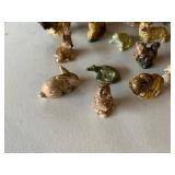 Vintage Animal Miniature Ceramic Figurines Made in England Lot 17