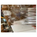 Assorted Vintage Barware Drinkware Glass Lot Clear Smoke Frosted