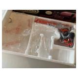 Nintendo NES Action Set Box Inserts & 3 Zapper Light Guns Partial