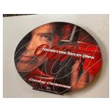 James Bond 007 Tomorrow Never Dies Promo Cardboard Sign 20in Double Sided