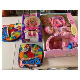 Toy Lot Mattel Sally Secrets, Baby Deluxe Set & 2 Super Darts Boxed