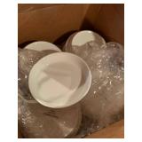 Northwest White China Bowls CR-0163 6 in Set of 4 Very Good Condition