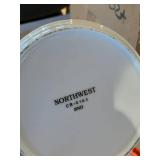 Northwest White China Bowls CR-0163 6 in Set of 4 Very Good Condition