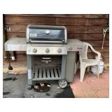 Weber Genesis II 3-Burner Propane Gas Grill w/ Tank & Accessories