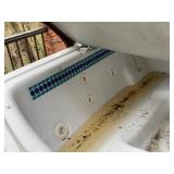 HotSpring Portable Spa Outdoor Hot Tub Wood Cabinet As-Is Repair - Buyer Must Disassemble