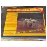 Sears Craftsman Router Table Set 925470 w/ Box Fence Miter Gauge