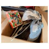 Halloween Decor Costume Group Ghost Face Mask Boxed Light Strings