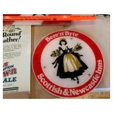 Scottish & Newcastle Inns Beer Advertising Signs & Poster Set 3pc