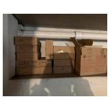 Huge Lot Vintage Mirror Wall Tile Assortment Boxed 6x12 & 12x12 Worn Boxes