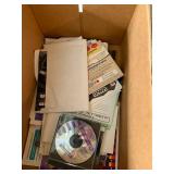 Vintage PC Big Box Game & Software Lot w/ Gravis Joystick Incomplete