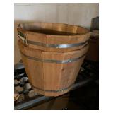 Pair of Real Wood Products TP101 Cedar Planters 3 Cu Ft Tapered