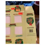 Huge Vintage Christmas Ornament Lot Intl Silver Spunglass Birds Boxed Mixed