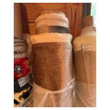 3 Upholstery Fabric Remnant Rolls Neutral Tones Mixed Patterns Large Lot