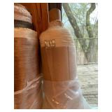 3 Upholstery Fabric Remnant Rolls Neutral Tones Mixed Patterns Large Lot