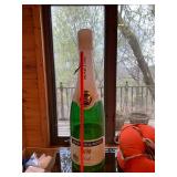 Huge Martini & Rossi Asti Oversize Advertising Bottle Display Bar Decor