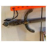 Decorative Spears, Short Sword & Boxed Asian Mini Sword Display Lot