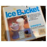 Mixed Lot GE Roaster Syratech Ice Bucket Glass Oil Globes Boxed