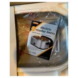 Mixed Lot GE Roaster Syratech Ice Bucket Glass Oil Globes Boxed