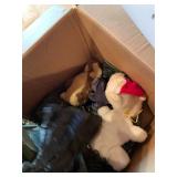 Mixed Plush Stuffed Animal Lot Teddy Bears Holiday Character Toys