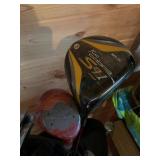 Mixed Golf Club Set w/ Cobra S9-1 Driver, Arnold Palmer Irons Good