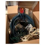 Christmas Lights & Extension Cord Mixed Lot w Bulbs Accessories