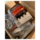 Christmas Lights & Extension Cord Mixed Lot w Bulbs Accessories