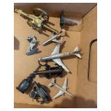 Vintage Die-Cast Airplanes Northwest Orient Cannons Metal Miniatures Fair